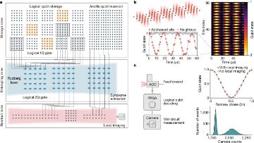 Fig. 1 — A programmable logical processor based on reconfigurable atom arrays